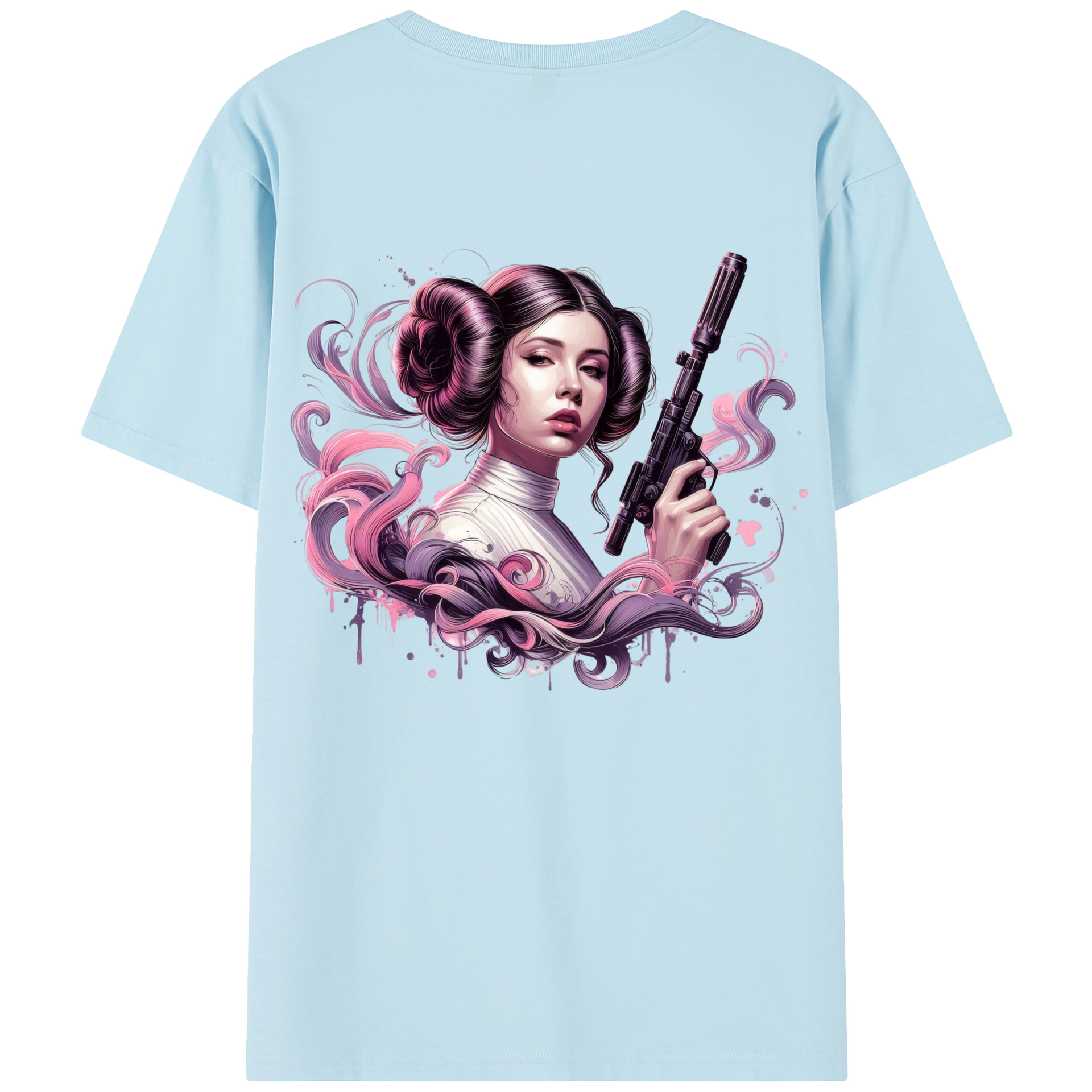 （画像用） スター・ウォーズ Star Wars 綿100％半袖Tシャツ（背面プリント）